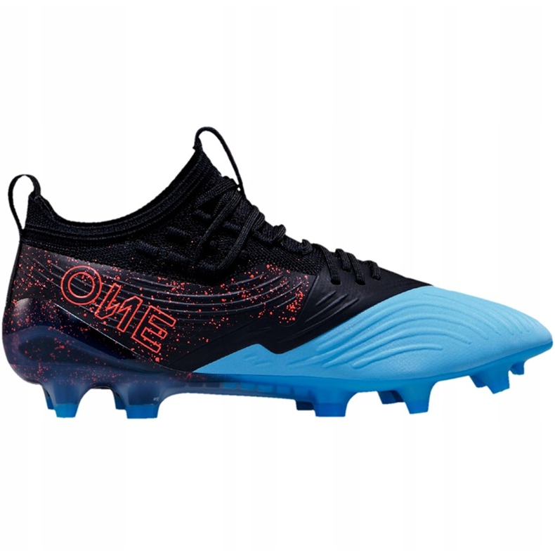 Botas de fútbol Puma One 19.1 Syn Fg Ag 105481 01 negro negro 1