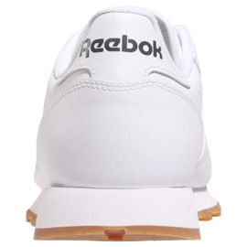 Zapatillas de hombres Reebok Cl Lthr blancas 49799 blanco 4