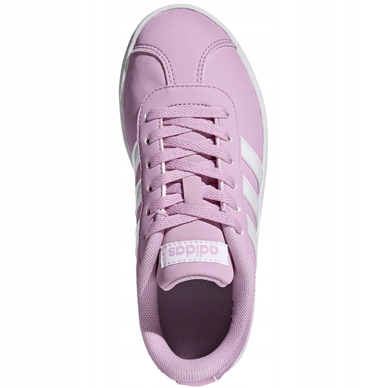 Adidas Vl Court 2.0 K rosa zapatillas DB1517 rosado 1