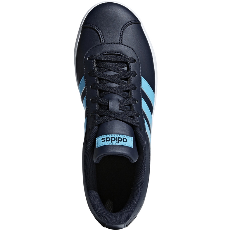 Zapatos adidas Vl Court 2.0 K azul marino B75695 1