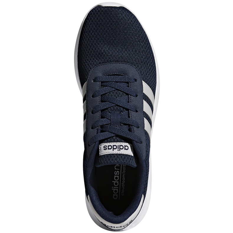 Zapatillas de hombres adidas Lite Racer azul marino BB9775 1