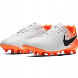 Zapatillas de fútbol Nike Tiempo Legend 7 Academy Mg Jr AO2291 118 multicolor blanco 3