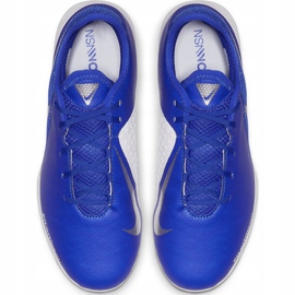 Zapatillas de fútbol Nike Phantom Vsn Academy Ic Jr AR4345 410 multicolor azul 1
