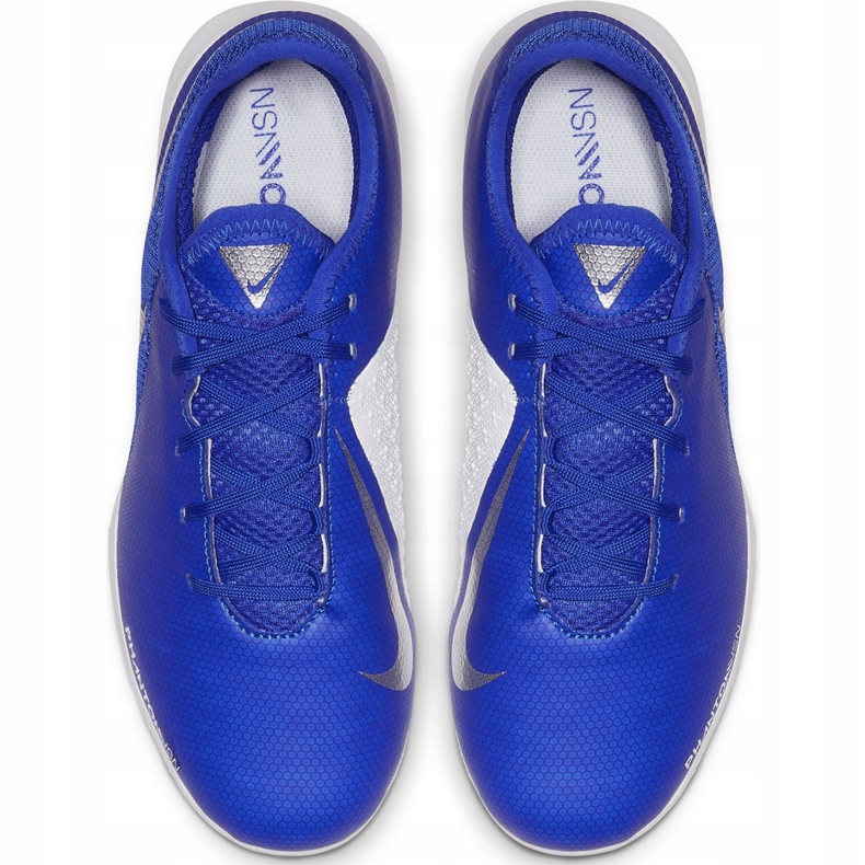 Zapatillas de fútbol Nike Phantom Vsn Academy Ic Jr AR4345 410 multicolor azul 1