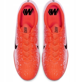 Zapatos de fútbol Nike Mercurial Vapor X 12 Academy Tf AH7384 801 multicolor blanco 1
