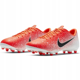 Zapatos de fútbol Nike Mercurial Vapor 12 Academy Mg Jr AH7347 801 multicolor rojo 3