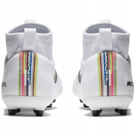 Zapatos de fútbol Nike Mercurial Superfly 6 Academy Mg Jr AJ3111 109 multicolor blanco 4