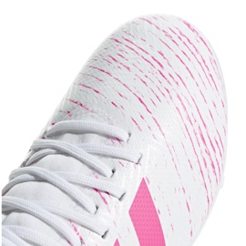 Botas de fútbol adidas Nemeziz 18.3 Fg Jr CM8506 multicolor blanco 3