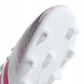 Botas de fútbol adidas Nemeziz 18.3 Fg Jr CM8506 multicolor blanco 4