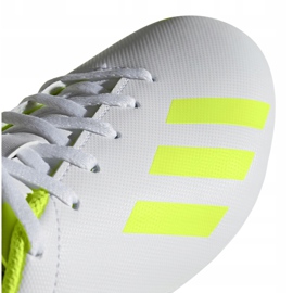 Botas de fútbol adidas X 18.4 FxG Jr BB9380 multicolor blanco 4