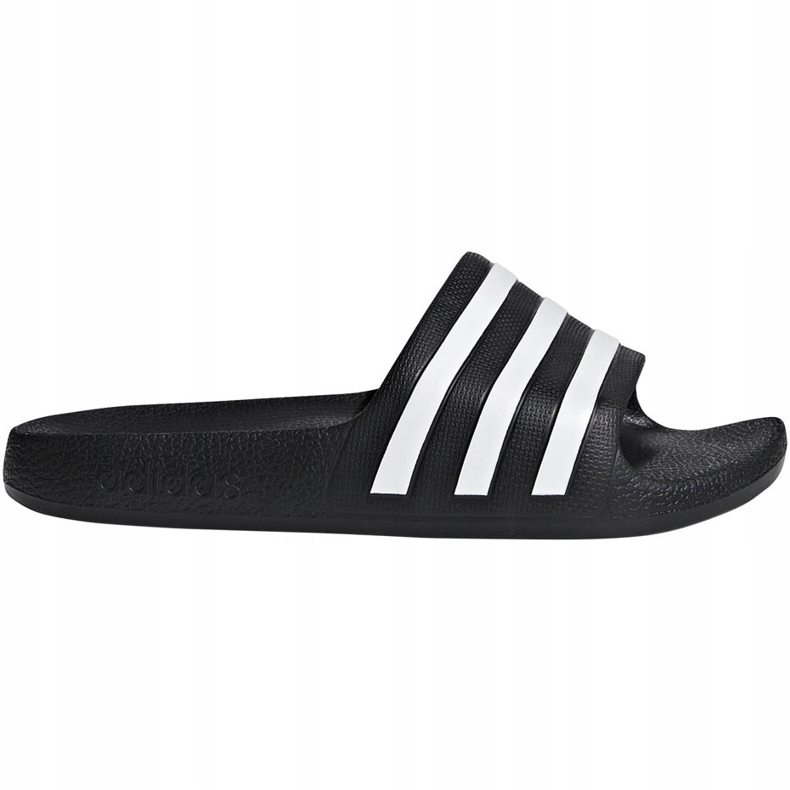 Zapatillas adidas Adilette Aqua K negras para niño F35556 negro 2
