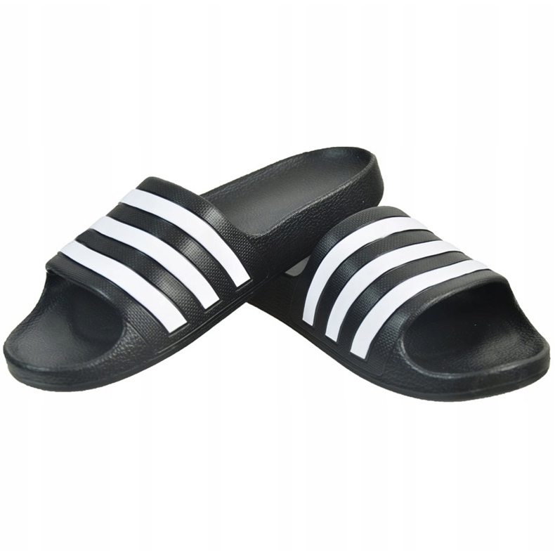 Zapatillas adidas Adilette Aqua K negras para niño F35556 negro 1