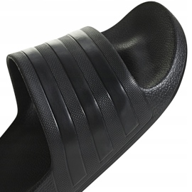 Zapatillas de hombre Adidas Adilette Aqua negras F35550 negro 5