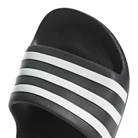 Zapatillas adidas Adilette Aqua K negras para niño F35556 negro 5