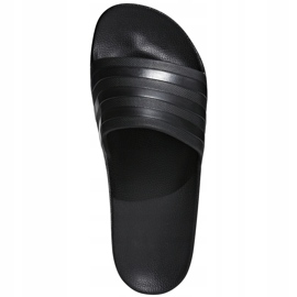 Zapatillas de hombre Adidas Adilette Aqua negras F35550 negro 3