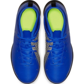 Zapatillas de fútbol Nike Phantom Vsn Club Df Tf Jr AO3294 400 multicolor azul 1