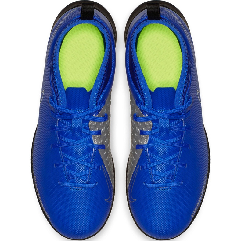 Zapatillas de fútbol Nike Phantom Vsn Club Df Tf Jr AO3294 400 multicolor azul 1