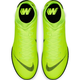 Zapatos de fútbol Nike Mercurial Superfly 6 Academy Ic AH7369 701 multicolor amarillo 1