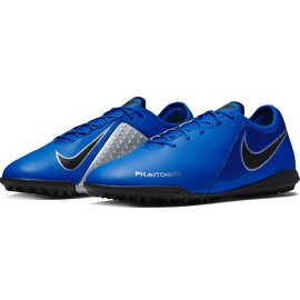 Calzado de fútbol Nike Phantom Vsn Academy Tf AO3223 400 azul azul 3