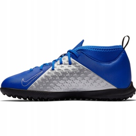 Zapatillas de fútbol Nike Phantom Vsn Club Df Tf Jr AO3294 400 multicolor azul 2