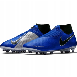 Calzado de fútbol Nike Phantom Vsn Pro Df Fg AO3266 400 azul 3