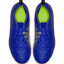 Zapatillas de fútbol Nike Phantom Vsn Club Df Fg Mg Jr AO3288 400 multicolor azul 1