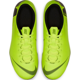 Calzado de fútbol Nike Mercurial Vapor 12 Club Mg Jr AH7350 701 multicolor verde 1
