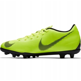 Calzado de fútbol Nike Mercurial Vapor 12 Club Mg Jr AH7350 701 multicolor verde 2