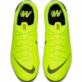 Zapatos de fútbol Nike Mercurial Vapor 12 Academy Mg Jr AH7347 701 multicolor amarillo 1