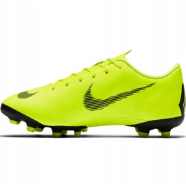 Zapatos de fútbol Nike Mercurial Vapor 12 Academy Mg Jr AH7347 701 multicolor amarillo 2