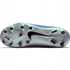 Zapatillas de fútbol Nike Phantom Vsn Academy Df FG / MG Jr AO3287 400 azul 6