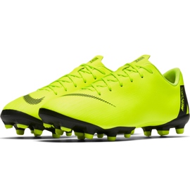 Zapatos de fútbol Nike Mercurial Vapor 12 Academy Mg Jr AH7347 701 multicolor amarillo 3