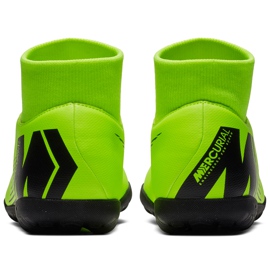Zapatos de fútbol Nike Mercurial Superfly 6 Club Tf AH7372 701 multicolor verde 4