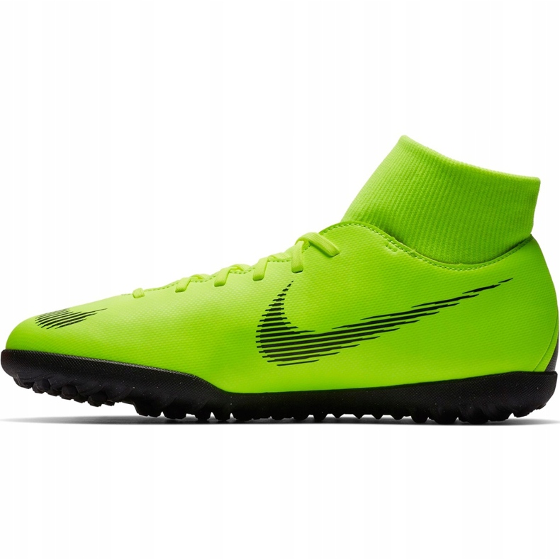 Zapatos de fútbol Nike Mercurial Superfly 6 Club Tf AH7372 701 multicolor verde 1