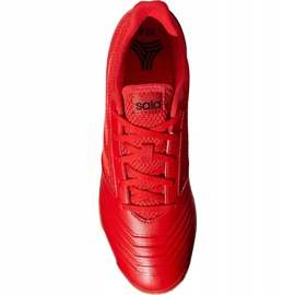 Botas de fútbol adidas Predator 19.4 In Sala red D97976 multicolor rojo 2