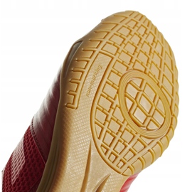 Botas de fútbol adidas Predator 19.4 In Sala red D97976 multicolor rojo 5