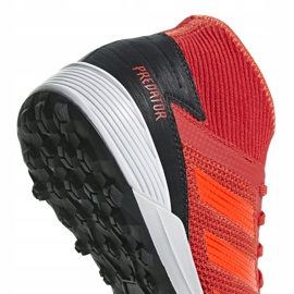 Botas de fútbol adidas Predator Tango 19.3 Tf D97962 rojo rojo 4