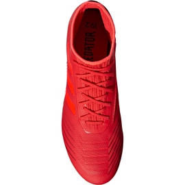 Botas de fútbol adidas Predator 19.2 Fg D97940 multicolor rojo 2