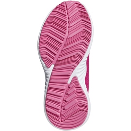 Zapatillas adidas FortaRun XK rosas para niños D96949 rosado 3