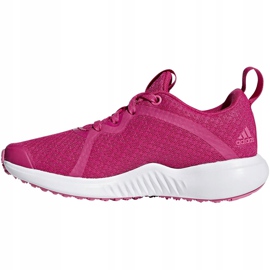 Zapatillas adidas FortaRun XK rosas para niños D96949 rosado 1