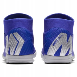 Zapatos de fútbol Nike Mercurial Superfly 6 Academy Ic AH7369 400 azul azul 4