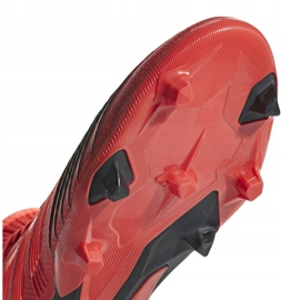 Botas de fútbol adidas Predator 19.2 Fg D97940 multicolor rojo 5