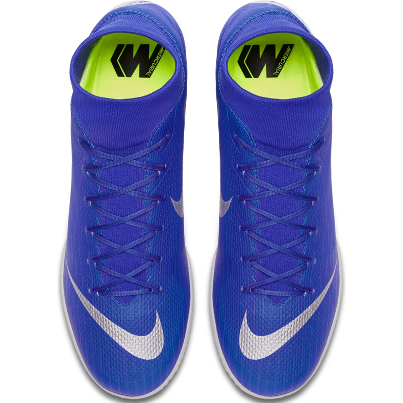 Zapatos de fútbol Nike Mercurial Superfly 6 Academy Ic AH7369 400 azul azul 1
