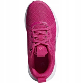 Zapatillas adidas FortaRun XK rosas para niños D96949 rosado 2