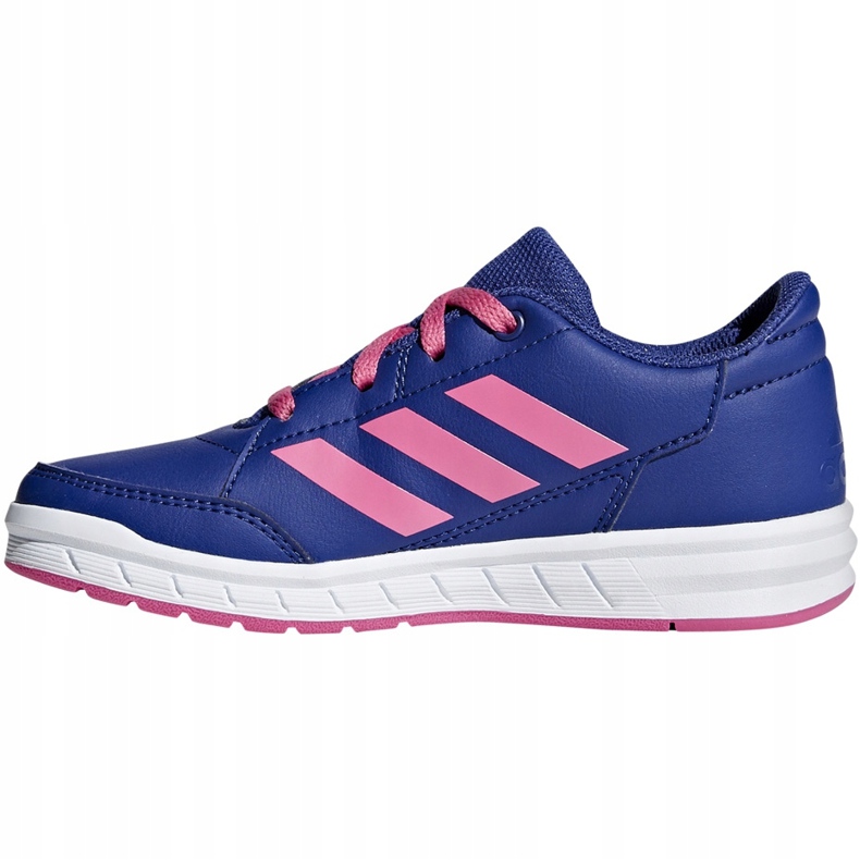 Zapatillas adidas AltaSport K violetas para niños D96865 azul marino 1