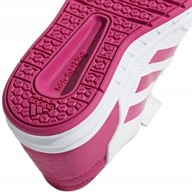 Adidas AltaSport Cf K zapatillas blancas y rosas para niños D96828 blanco rosado 5