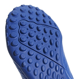 Botas de fútbol adidas Predator 19.4 Tf Jr azul CM8556 multicolor 6