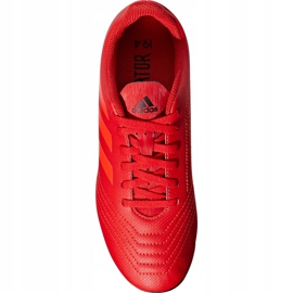 Botas de fútbol adidas Predator 19.4 FxG Jr CM8541 multicolor rojo 2