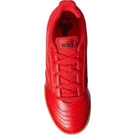 Botas de fútbol adidas Predator 19.4 In Sala Jr CM8552 multicolor rojo 2