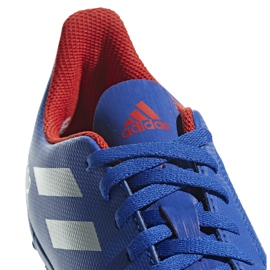 Botas de fútbol adidas Predator 19.4 Tf Jr azul CM8556 multicolor 5